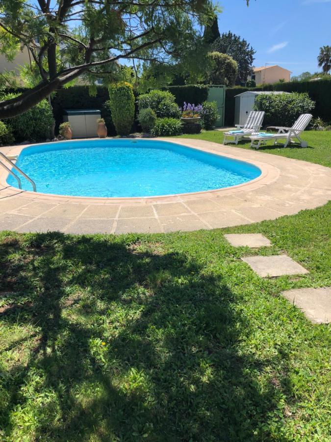 Villa C3 Arthur Rimbaub Chambre D'Hote Piscine Proche Mer Plage 600M Cagnes-sur-Mer Dış mekan fotoğraf