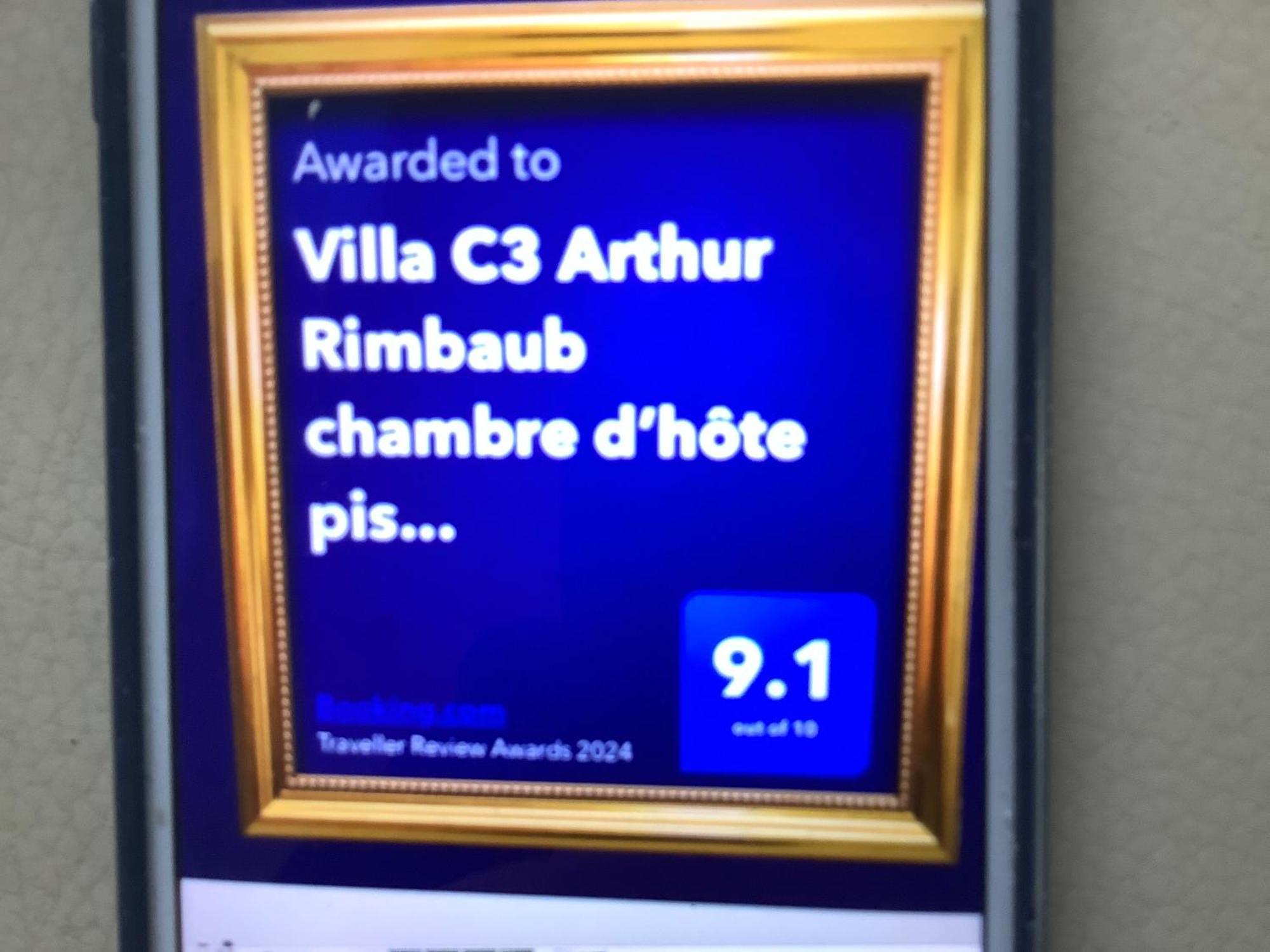 Villa C3 Arthur Rimbaub Chambre D'Hote Piscine Proche Mer Plage 600M Cagnes-sur-Mer Dış mekan fotoğraf